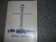 1992 Ford Probe Service Shop Repair Workshop Manual FACTORY OEM 92
