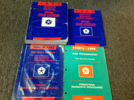 1993 JEEP GRAND CHEROKEE & GRAND WAGONEER Shop Service REPAIR Manual Set W DIAGN