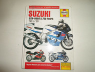 1996 1999 Haynes Suzuki GSX-R600 750 Fours Service Shop & Repair Manual x