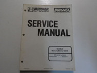 Mercury Mariner Outboards 30 40 Service Manual 90-826148 1293 FACTORY OEM DEAL
