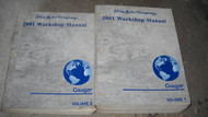 2001 FORD MERCURY COUGAR Service Shop Repair Workshop Manual Set OEM 
