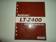 2003 Suzuki LT-Z400 Service Shop Repair Workshop Manual LT-Z400K3 OEM x 2003
