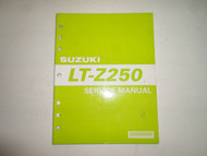 2004 Suzuki LT-Z250 Service Repair Shop Workshop Manual FACTORY NEW 2004