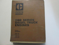 Caterpillar 1100 Series Diesel Engine Truck Parts Catalog Manual Factory OEM