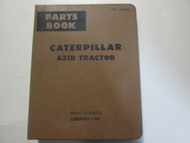 Caterpillar 631B Tractor Parts Catalog Manual Factory OEM 13G3489-UP