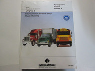 International Medium Duty Truck Training Manual Volume 2 Factory OEM Book Used