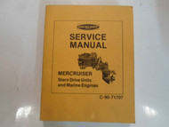 Mercury Marine Mercruiser Stern Drive Units & Marine Engines Service Manual OEM