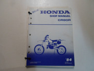 1984 Honda CR80R Service Shop Repair Manual FACTORY DEALERSHIP BOOK LOOSE LEAF