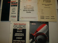 Mercury Marine Dealer Publications Service & Warranty Propeller Manual 6VOL SET