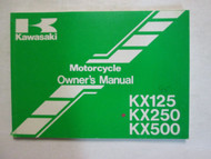 1995 Kawasaki KX125 KX250 KX500 Motorcycle Owner's Owner Operators Manual x OEM