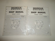 2001 Honda Engines GX22 GX31 Shop Service Supplement Manual NEW TYPES TA TA2 SET
