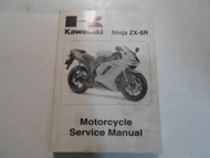 2007 Kawasaki Ninja ZX-6R Motorcycle Service Repair Shop Manual WORN FACTORY x