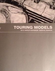 2012 Harley Davidson TOURING MODELS Service Repair Shop Manual Set W CVO SUPPLEM