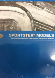 2015 Harley Davidson SPORTSTER MODELS Electrical Diagnostic Shop Manual NEW