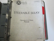 eXmark Steerable Sulky Operators and Parts Catalog Manual Factory OEM Book Used