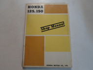 1963 Honda 125 150 C92 CS92 CB92 C95 CA95 Shop Manual FACTORY OEM BOOK 63 RARE