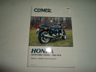 1969 1978 Clymer Honda CB750 SOHC Fours Service Repair Maintenance Manual x