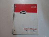 2003 Honda Service Education Electrical Service Resource Guide Manual STAINED 03