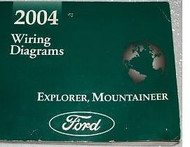 2004 FORD EXPLORER MERCURY MOUNTAINEER Electrical Wiring Diagram Manual EWD OEM