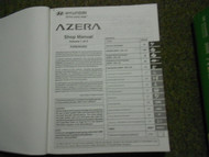 2006 Hyundai Azera Service Repair Shop Manual Set W Wiring Diagram FACTORY NEW 