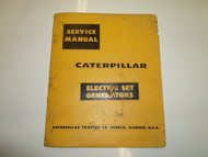 Caterpillar General Diesel Electric Sets SR 4 SRCR Service Repair Manual 3V SET