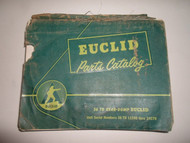 Euclid 36 TD Rear Dump Parts Catalog Manual DAMAGED FACTORY OEM HEAVY EQUIPMENT
