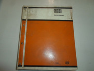 J.I. Case 850 Crawler Service Repair Shop Manual BINDER STAINED HEAVY EQUIPMENT