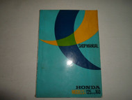 1970 Honda Models C B 125 160 Shop Manual DAMAGE STAINS FACTORY OEM BOOK 70 DEAL