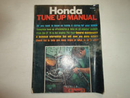 1971 Honda 100 125 Single 175 OHC TWIN KE1 450 DOHC Tune Up Manual DAMAGE FADING