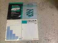 1994 Toyota Celica Convertible Service Manual Set W Supplement & EWD + AC + MORE