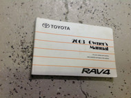 2003 Toyota RAV4 RAV 4 Operators Owner Owners Manual FACTORY OEM x