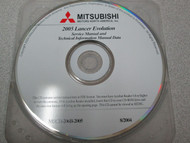2005 Mitsubishi Galant Service Repair Shop Manual Data CD FACTORY OEM