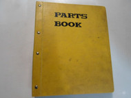 Komatsu WA320-1LC Wheel Loader Parts Book Manual BINDER FACTORY HEAVY EQUIPMENT