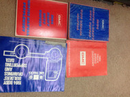 1984 GMC HEAVY DUTY TRUCK Service Shop Repair Manual Set W Supplement EWD + More