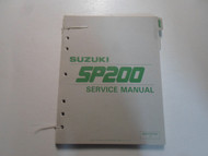 1986 Suzuki SP200 Service Repair Shop Workshop Manual x FACTORY OEM BOOK 86 