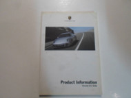 2006 Porsche 911 Turbo Product Information Manual STAINED FACTORY BOOK 06 DEAL
