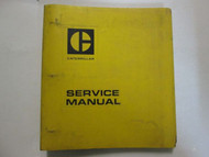 Caterpillar Specifications 5.4" Bore 60 V8 Vehicular Engine Service Manual