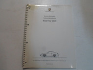 2000 Porsche 911 Carrera Coupe Cabriolet 4 Service Information Tech Intro Manual