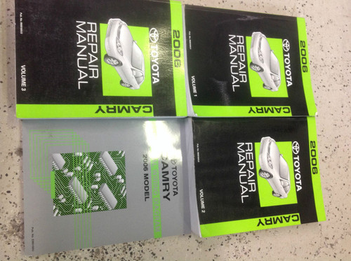 2006 Toyota Camry Service Shop Repair Workshop Manual Set