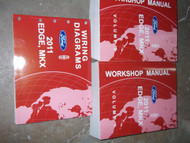 2011 Ford EDGE LINCOLN MKX Service Shop Repair Workshop Manual Set W EWD OEM