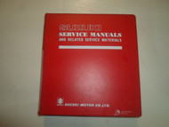 1983 Suzuki GN125 125D Service Repair Manual W/SUPP 2 VOL SET FACTORY OEM DEAL