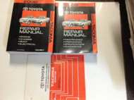 2000 Toyota TACOMA TRUCK Service Shop Repair Manual Set W Collision Book x