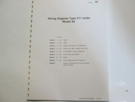 Porsche 911 Turbo Model 89 Wiring Diagrams Manual FACTORY OEM Book Loose Leaf