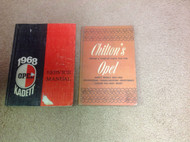 1968 OPEL KADETT & GT Service Shop Repair Manual Set W Chilton's Manual 68