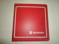 1990 Suzuki DR350 DR350S Service Shop Repair Manual STAINED BINDER 1990 OEM DEAL