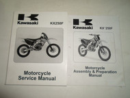 2011 Kawasaki KX250F Motorcycle Service Repair Manual 2 VOLUME SET FACTORY NEW