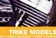 2015 Harley Davidson TRIKE Models Owner's Operators Owners Manual NEW 2015