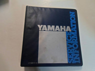 1981 Yamaha YT175J Service Repair Manual w/supp 2 VOL SET BINDER FACTORY OEM 81