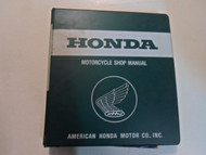 1983 Honda CX650 Turbo Shop Manual BINDER MINOR STAINS WORN FACTORY OEM DEAL 83