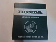 1985 HONDA CB 125S CB125S Service Shop Repair Manual BINDER MINOR STAINS WEAR 85